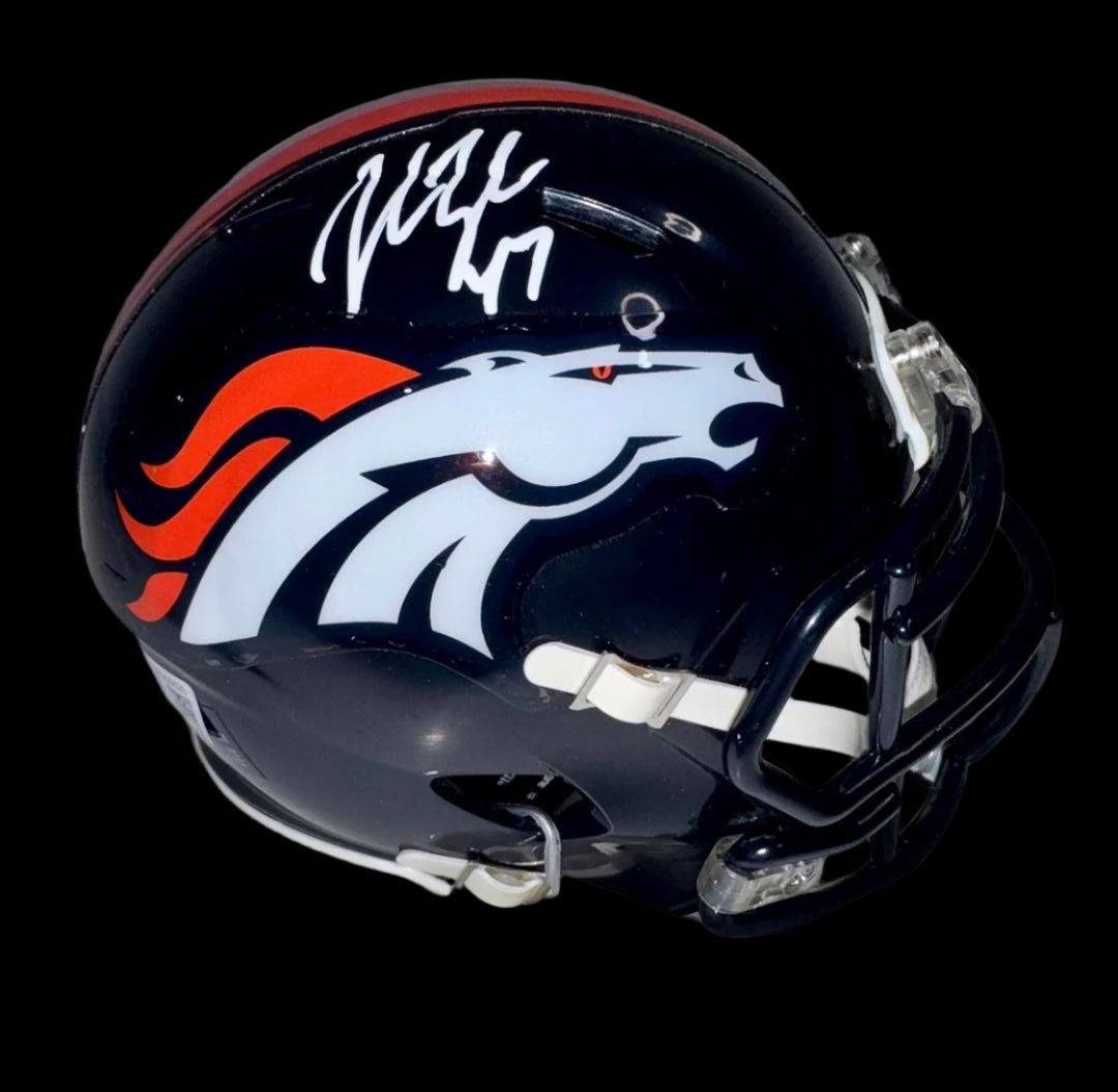 John Lynch (Broncos) signed mini-helmet - Beckett COA